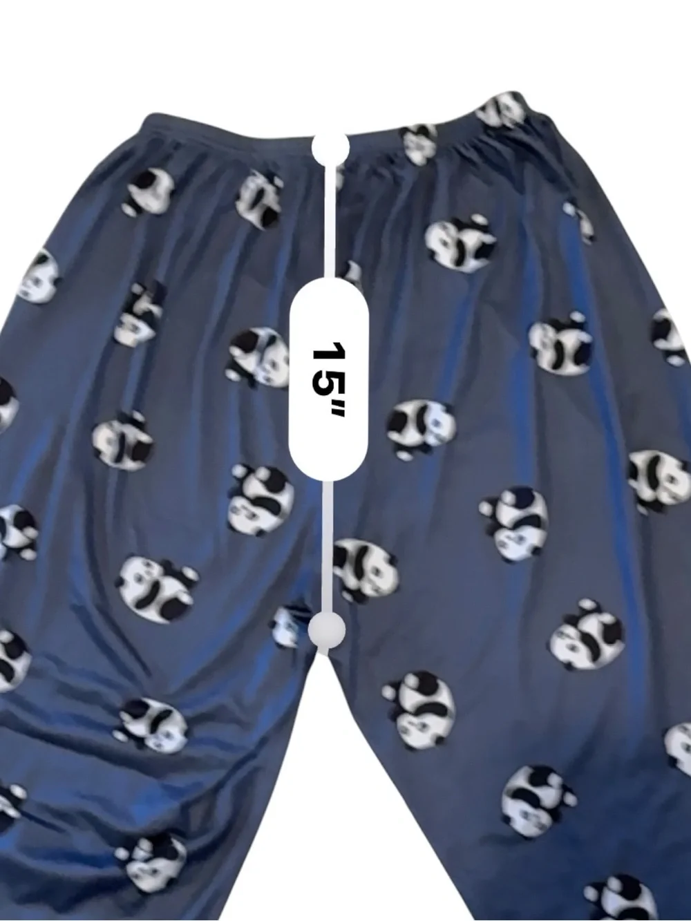 Panda Print Polyester/Spandex Pajama Set Women’s Lounge Sleepwear XL